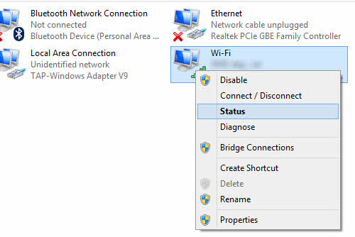 Mẹo xem lại password Wi-Fi đã kết nối trên Windows 8
