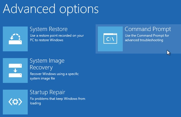 Khắc phục tính năng Refresh không làm việc trên Windows 8