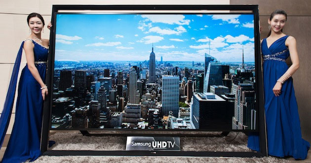 Samsung giới thiệu Ultra HDTV to nhất thế giới