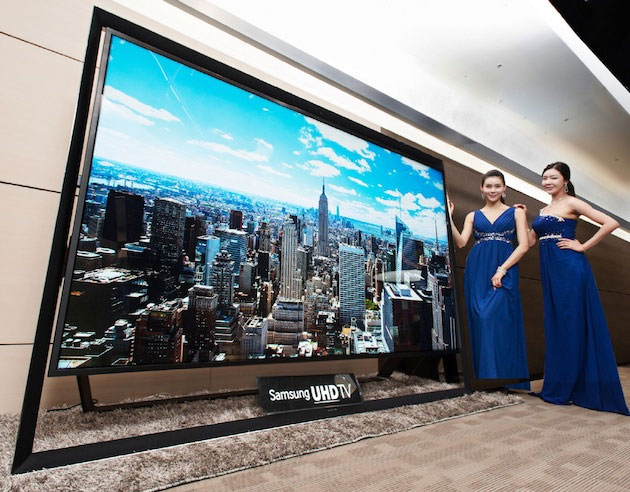 Samsung giới thiệu Ultra HDTV to nhất thế giới