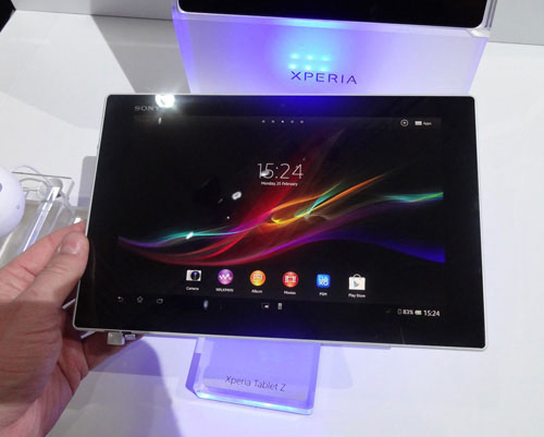 Tablet Xperia Z được lên bản Android 4.3