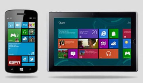Microsoft muốn hợp nhất phần mềm Windows 8 và Windows Phone 8 