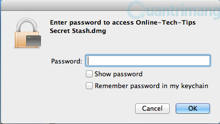 Bảo mật thư mục trong Mac OS X Lion bằng mật khẩu